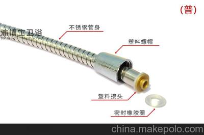 批发供应 90cm 淋浴软管 不锈钢淋浴喷头 花洒连接管 双扣软管图片,批发供应 90cm 淋浴软管 不锈钢淋浴喷头 花洒连接管 双扣软管图片大全,佛山市顺德区大良金铭兴水暖器材商行-